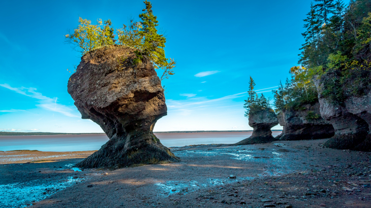 Kanada New Brunswick Hopewell Rocks iStock Paulo Costa